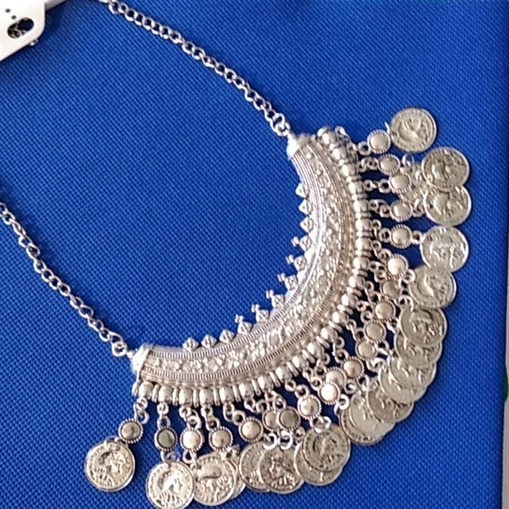 Bohemian Coin Choker